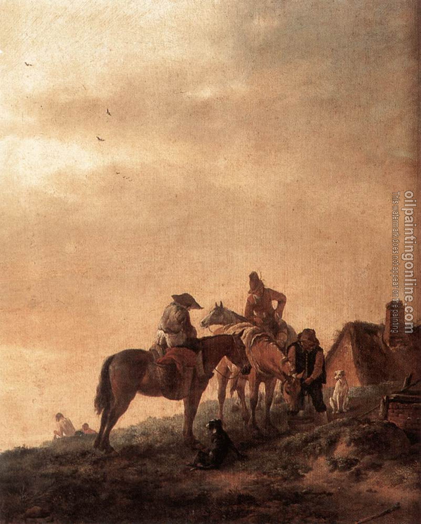 Wouwerman, Philips - Rider's Rest Place